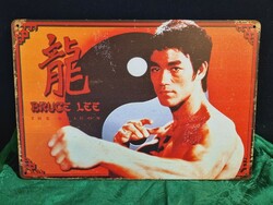 Bruce Lee  Vintage fém tábla ÚJ! (93)