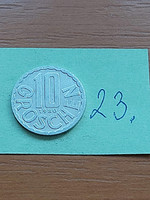 Austria 10 groschen 1980 alu. 23