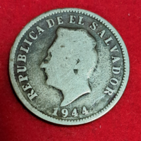 1944.  El Salvador 5 Centavos  (1609)
