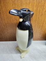 Retró szódás szifon pingvin
