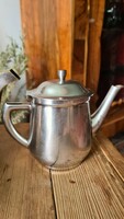 Small metal teapot