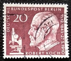 BB191p / Németország - Berlin 1960 Robert Koch bélyeg pecsételt