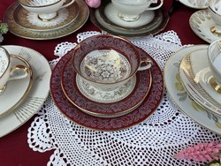 Beautiful German Bavarian tea trio set cup cake plate cookie breakfast set
