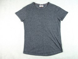 Original tommy hilfiger (m) sporty short-sleeved grey-blue men's t-shirt