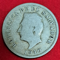 1940  El Salvador 5 Centavos  (1616)