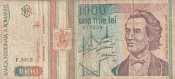 1000 Romanian lei (1993)