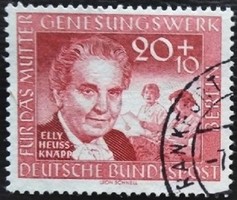 BB178p / Németország - Berlin 1957 Elly Heuss-Knapp bélyeg pecsételt