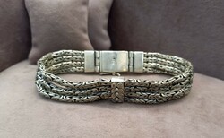 Indonesian silver bracelet