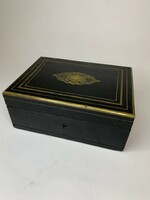 Viennese boulle style wooden box