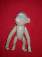Retro trafikáru bazáráru csimpánz mozgatható majom játék figura 22 cm a képek szerint