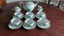 Herend 6-person apponyi pattern tea set