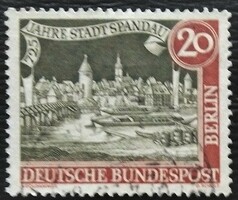 BB159p / Németország - Berlin 1957 Spandau 725 éves bélyeg pecsételt