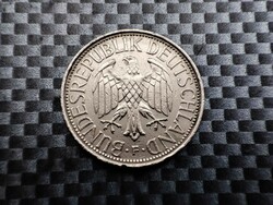 Germany 1 mark, 1975 mint mark f - stuttgart
