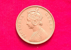 1862. Brit India ¼ anna Viktória királynő (1664)