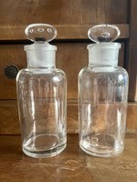 Vintage pharmacy bottles, pharmacy bottles