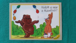 Humoros húsvéti üdvözlő képeslap, Nr:006