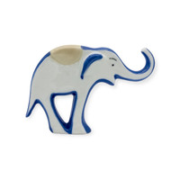 Royal Dux porcelán Elefánt