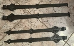 4 Wrought iron door fittings
