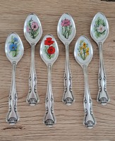 Ebersbach Dutch silver-plated small spoon set