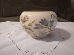 Zsolnay hand painted pot