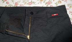 Új AUDI női , nagyon jó szabású, fekete pamutvászon pantalló nadrág . XS- S méret.