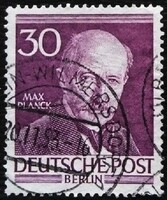 BB99p / Németország - Berlin 1952 Híres Berliniek I. bélyegsor 30 Pf. értéke pecsételt