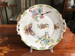 19.századi antik Herendi QueenVictoria tányér