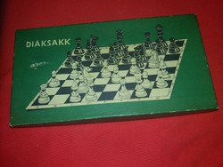 1970s toy store student chess game set with box in good condition as shown in the pictures