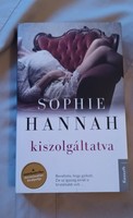 Sophie Hannah kiszolgáltatva.Új könyv.