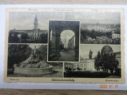 Old postcard: hódmezővásárhely, details (40s)