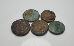 Ancient states Greek/Celtic bronze coin lot