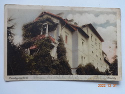 Old postcard: parade spa, castle (1926)