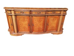 Baroque root veneer sideboard-chest