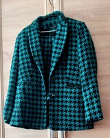 C&a women's checkered blazer!