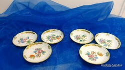 Herend Victoria patterned, porcelain 6 bowls.