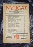 Nyugat folyóirat 1936 július