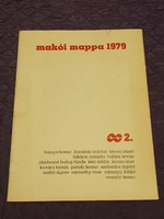 Makó folder 1979 14 offset lithos