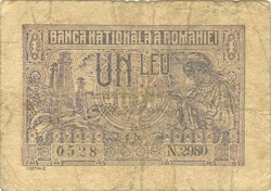 1 leu 1915 Románia 3.