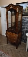 Early 1900s rococo style display cabinet