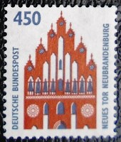 N1623 / Germany 1992 attractions stamp postal clear