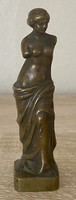 Méloszi Aphrodité Milói Vénusz réz mini szobor