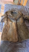 Short s slimmed down beaver fur coat