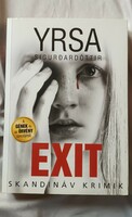 Yrsa Sigurdadóttir Exit.Új könyv.