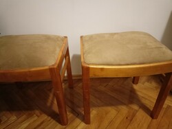 2 old seats, ottoman, stool, footrest - HUF 14,000 together