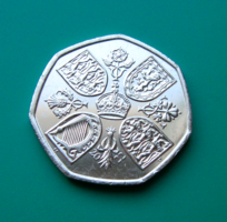United Kingdom - 50 pence commemorative coin - 2022 - iii. With Károly's portrait!