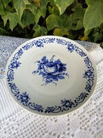 Czech porcelain flat plate with henriett decor