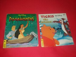 Old disney mini fairy tale potty, tiger winter trick 2 pieces in one, egmont according to the pictures