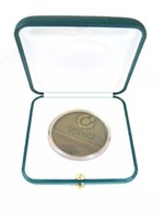 István Kiss plaque (1927-1997) commemorative medal of Hungarian banks