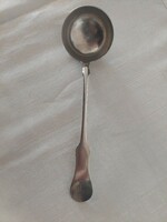 Antique silver ladle