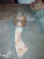 Kerosene lamp parts from collection 2. In the condition shown in the pictures